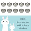 Nipple Water Bowl, Stainless Steel Chew Rabbit Water Feeder 10PCS