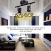E14 Lamp Holder Double End Hollow Ceiling Light Base Adjustable