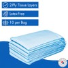 Henry Schein Disposable Underpads, 30x36 – Light Absorbency, 2-Ply Tissue,