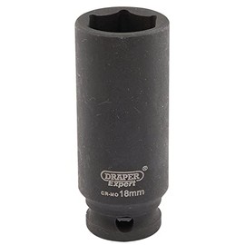 Draper Expert 06891 18Mm Impact Deep Socket 3/8Dr