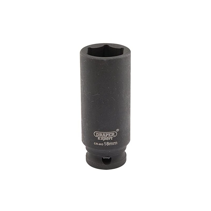 Draper Expert 06891 18Mm Impact Deep Socket 3/8Dr