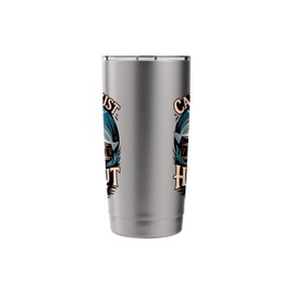 Halibut Story Ocean Fishing Design Stainless Steel Insulated Tumbler