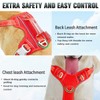 BARKBAY No Pull Dog Harness Large Reflective Dog Harness with