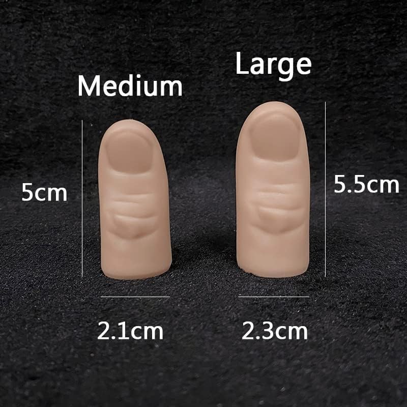 SUMAG 5 Pieces Thumb Tip Magic Tricks Wizard Accessories Close-up