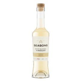 Seasons Seasons EVOO Bianco Premium White Balsamic Vinegar C Sweet& Tangy, Perfect for Salads, Marinades, and Light Dressings (375ml)