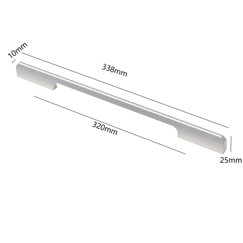 Door Handle Pulls, Aluminum Alloy T Bar Kitchen Cebinet Cupboard