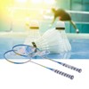 2 Player Badminton Racquets Set Lightweight Full Carbon Double Rackets