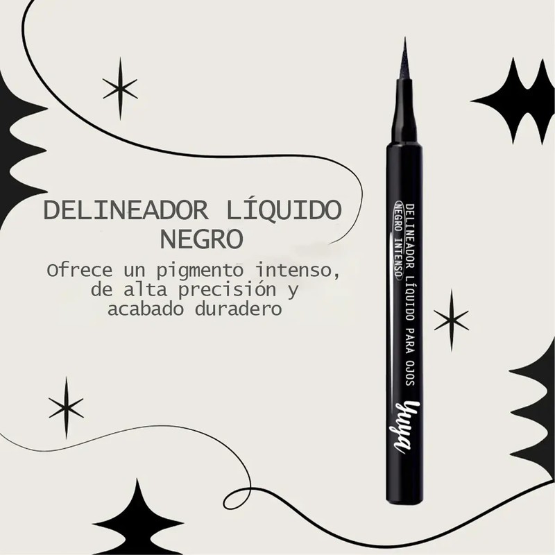 Set De Ojos Yuya Mascara De Pestañas 10 Aceites Delineador