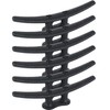BALAVA 8 Inch Boat Cleats,Electrophoretic Coated Black Dock Cleats, Rope