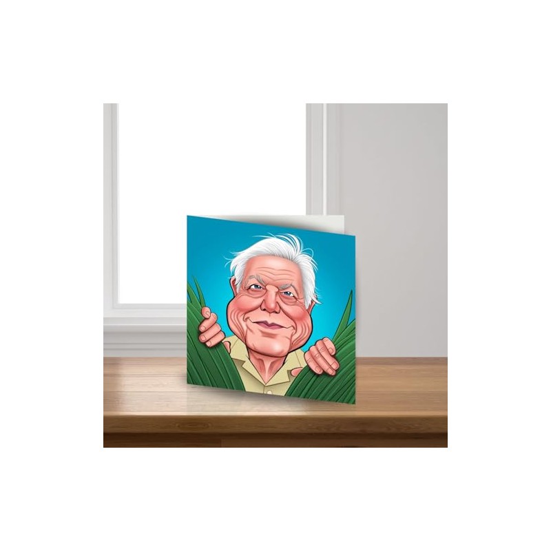 Really Wild Cards David Attenborough Birthday Greeting Sound Card Blank