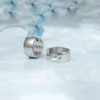 Limerencia Hypoallergenic Implant Grade Titanium F136 Hoop Chunky Earrings,Wide Thick