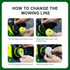 For RYOBI 6Pack For Ryobi Twisted Trimmer Line Spool For