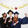 Student to Teacher Banner, Congrats Grad, Thank You Teacher, Class