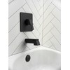 Olympia OP-640043-MB Extended i3 Combo Diverter Tub Spout in Matte
