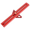 Woodworking T Track Ruler Multifunctional Aluminum Alloy Portable Wood Measuring