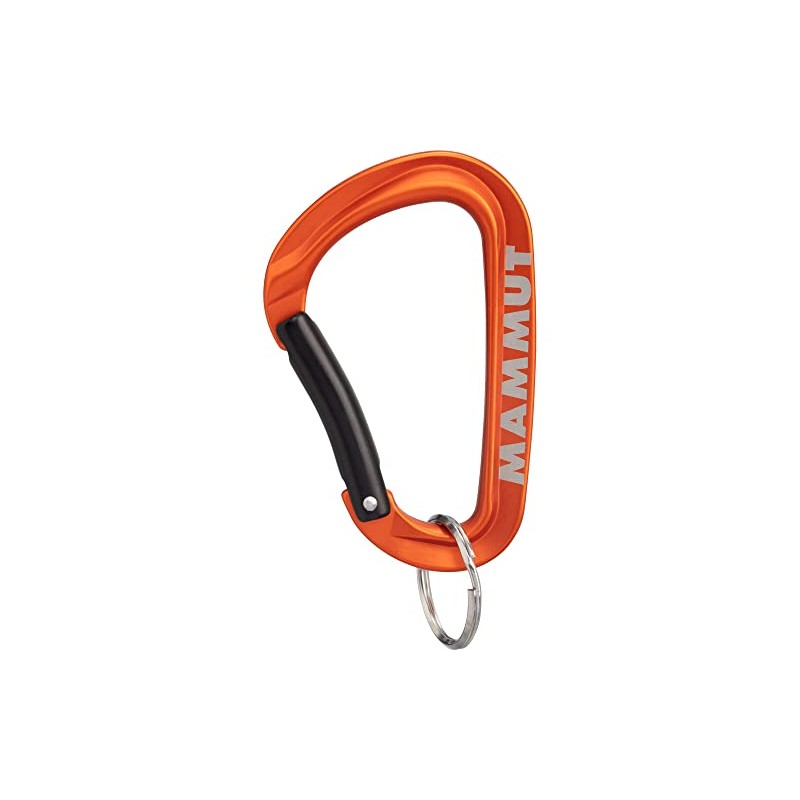 Mammut Mini Carabiner Workhorse Keylock L Orange Keylock