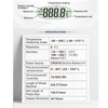 Food Thermometer Digital LCD Display Stainless Steel Probe for Home