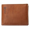 Pedro Men's Light Brown Genuine Leather Wallet with RFID (Data