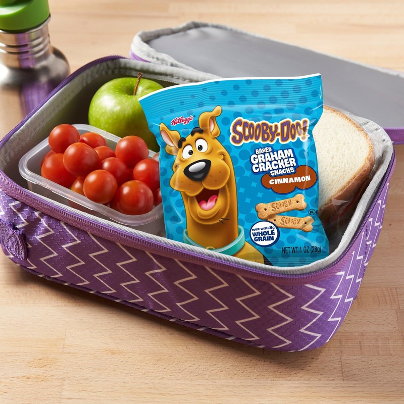 Kellogg's Scooby-Doo! Graham Cracker Sticks, Cinnamon, Made with Whole Grain,