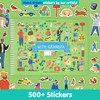 Sticker Book for Kids 2-4, 500+ Kids Stickers - Spending