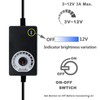 Delinx 36W 12V PC Fan Power Supply,4 Cooling Fan Speed