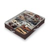 Domopak living Large Underbed Shoe Organiser, 12 compartments (Brown )