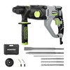 WORKPRO 1-1/4 Inch SDS-Plus Rotary Hammer Drill, 7.5AMP, Lightweight Corded