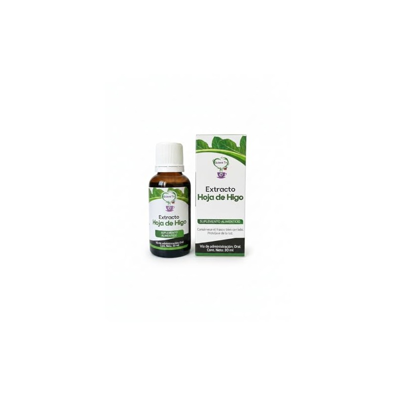 Extracto Hoja de Higo Suplemento Alimenticio, 30 ml | Vía