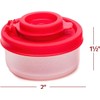 1Pc Red Small Salt And Pepper Shakers For On The