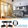 LEONLITE 36W 5CCT 3 Light LED Directional Ceiling Spotlight Fixtures,