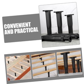 DOITOOL Bed Reinforcement Kit 4pcs Bed Support Legs Height Adjustment for Versatile Use