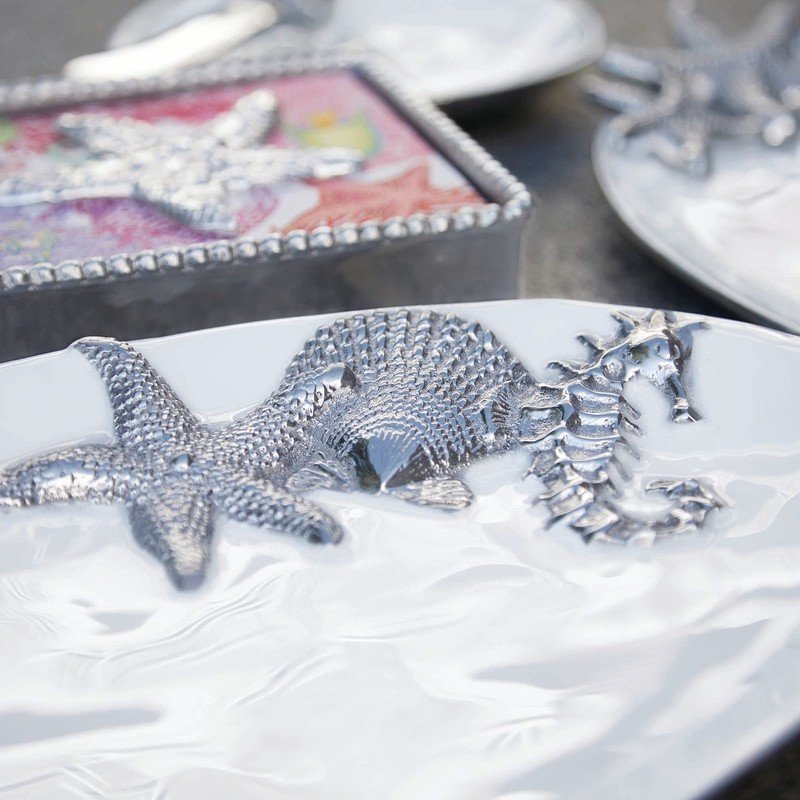WHITE OVAL SEA SERVER | WHITE | BRILLANTE | TABLEWARE