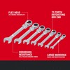 CRAFTSMAN Ratchet Set, 7-Pack, 72-Tooth, 180 Degree Flexi Head Design,