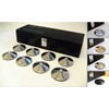 Set of 8 AudioSerenity Brushed Stainless Steel Hi-Fi Spike Shoes