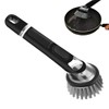 Soap Dispensing Scrubbing Brush with Handle - Efficient Washing Up