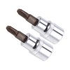 CoCud Phillips Bit Socket, PH3 Bit 3/8" Drive 1.89" Long,