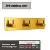 Kingdong Key Holder for Wall 304 Stainless Key Hooks Adhesive