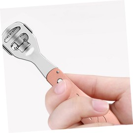 FOMIYES 1set Folding Foot Scraper Rose Gold Callus Remover Tool for Dead Skin Easy Pedicure Accessory for Home Salon Foot Care