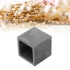 Graphite Crucible Squared Dense Graphite Sturdy Durable Corrosion Resistant Good