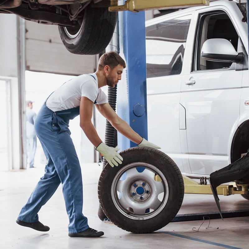 Vgo... 3 Pairs Genuine Pigskin Leather Work Gloves for Light