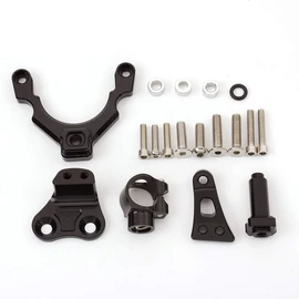 PROCNC Motorcycle CNC Aluminum Steering Damper with Stabilizer Mounting Bracket Kit Fit for Kawasaki Z900 2017 2018 2019 2020 2021 2022 2023