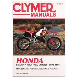 Clymer Repair Manuals for Honda CR125R 1992-1997
