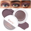 CAKAILA Single Cream Eye Shadow,Chocolate Nude Matte High Pigment Natural