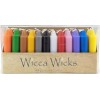 WICCA WICKS Box of 48 Colored Candles | 4 inches