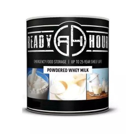 Ready Hour Powdered Whey Milk 25-year Shelf Life Emergency 76 Serving Survival Food #10 Can