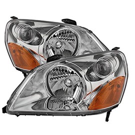 xtune for Pilot Crystal Chrome Headlights