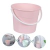Ciieeo Water Storage Bucket 12.2l Round Cleaning Bucket Handle for