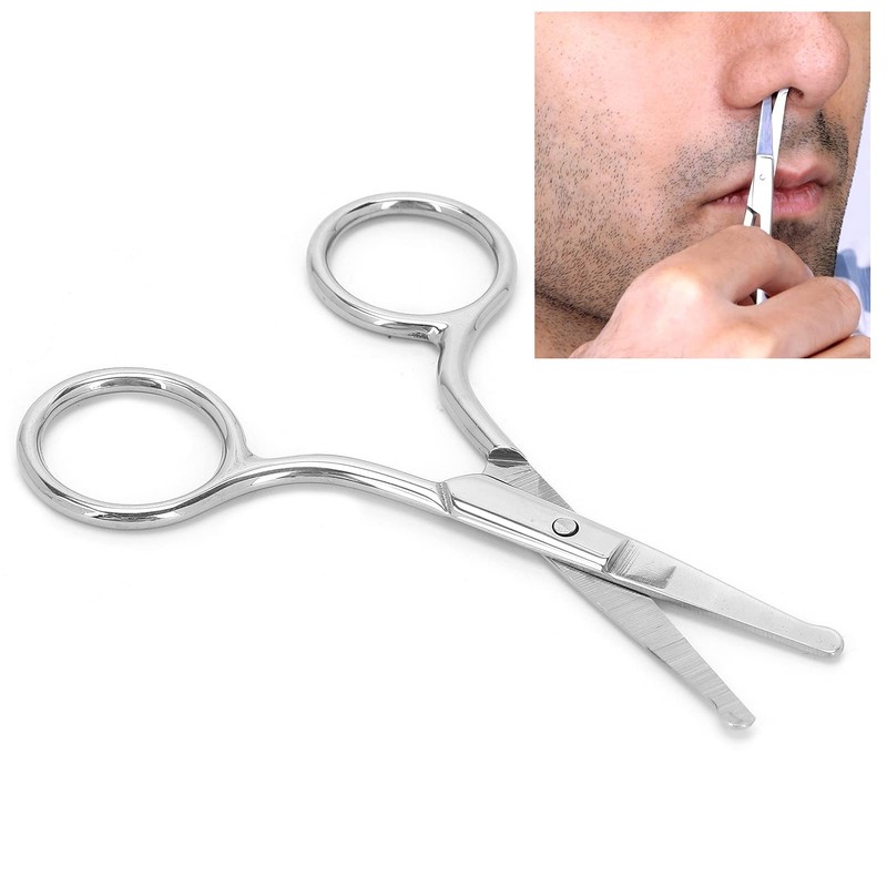 Entatial Tijeras para el Pelo de la Nariz con Punta