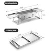 Small Barbecue Grill Outdoor Stainless Steel Grill Charcoal BBQ Grill