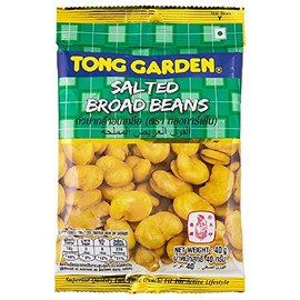 TONG GRADEN BRAND, Salted Broad Beans, Crispy baked beans 40g X 6 Packs